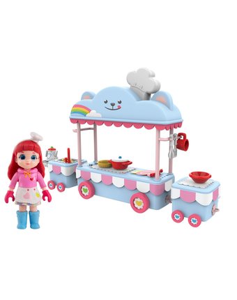 Миниатюра фотографии Игровой набор rainbow ruby кафе на колёсах