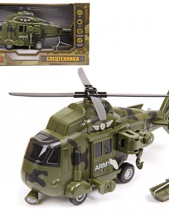 Миниатюра фотографии Drift вертолет military army helicopter 1:16 со светом и звуком