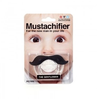Миниатюра фотографии Пустышка mustachifier-усы "джентльмен"
