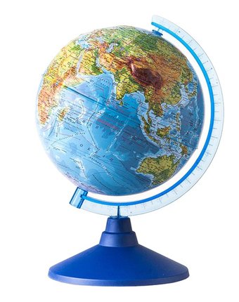Миниатюра фотографии Globen глобус земли физический рельефный 320 серия евро