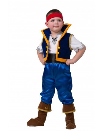 Миниатюра фотографии Батик карнавальный костюм джейк пираты дисней 7031