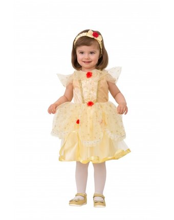 Миниатюра фотографии Батик карнавальный костюм принцесса белль дисней малютка 7075