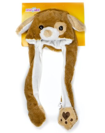 Миниатюра фотографии 1 toy шапка детская хлоп-ушки собака