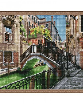 Миниатюра фотографии Molly картина мозаика венецианский канал 40х50 см