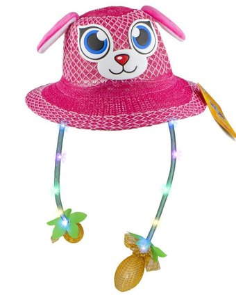Миниатюра фотографии 1 toy шляпка летняя с глазками хлоп-ушки
