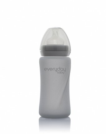 Миниатюра фотографии Бутылочка everyday baby healthy + с защитным силиконовым покрытием 240 мл